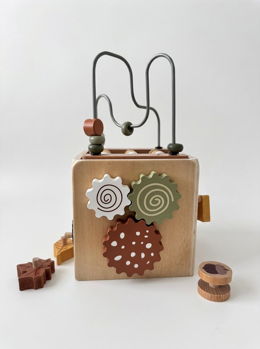 Squirrel House Activity Cube