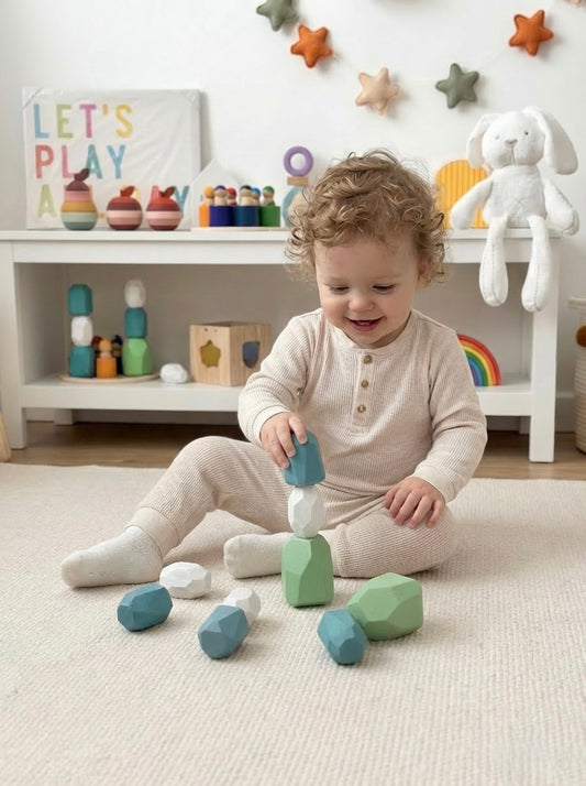 Balancing Stone Blocks