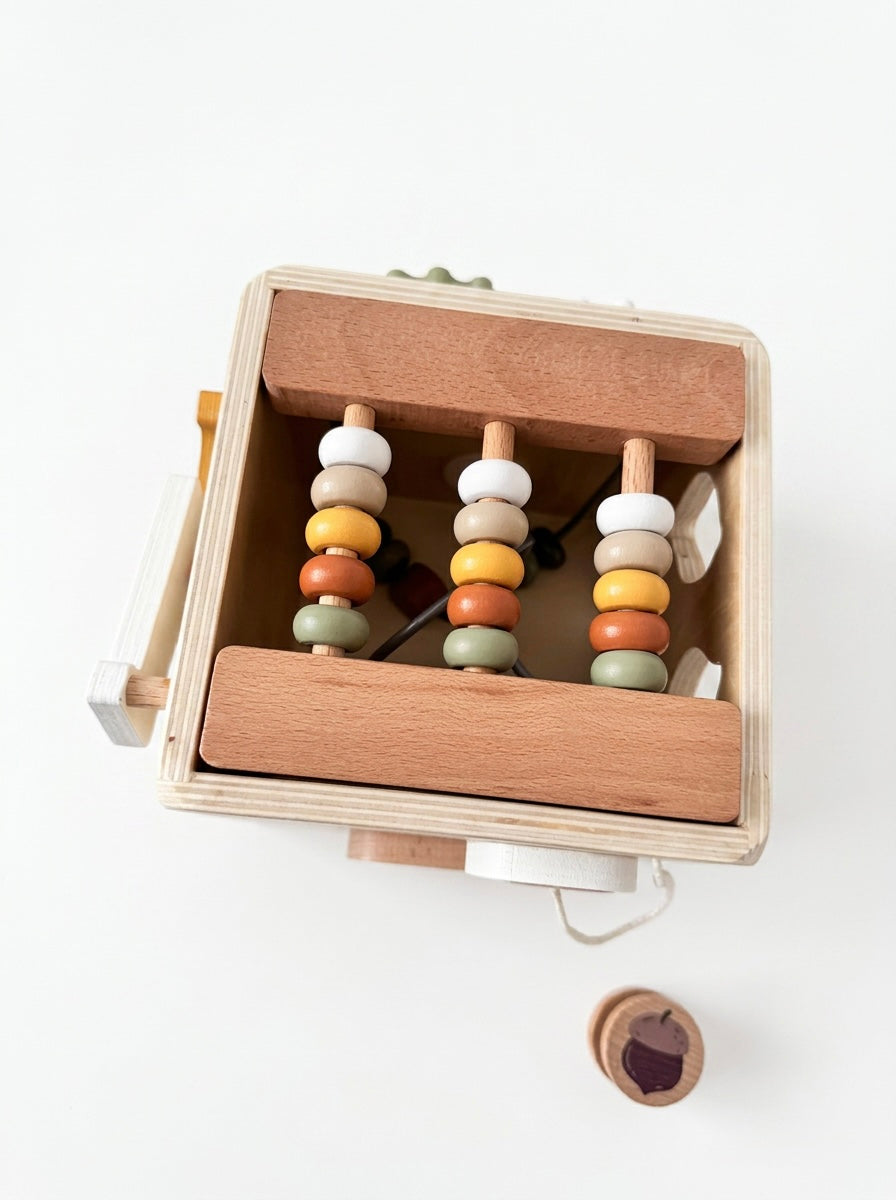 Squirrel House Activity Cube