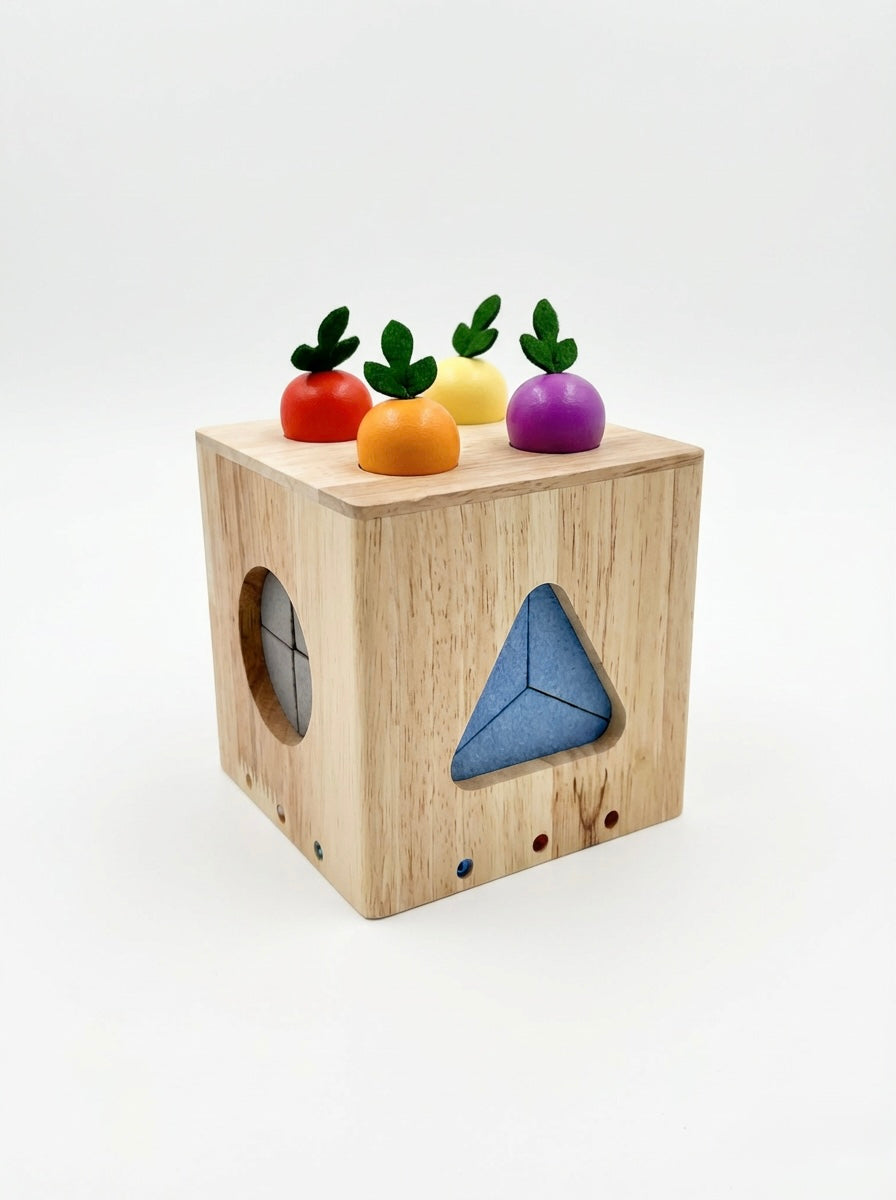 Wooden Sensory Cube