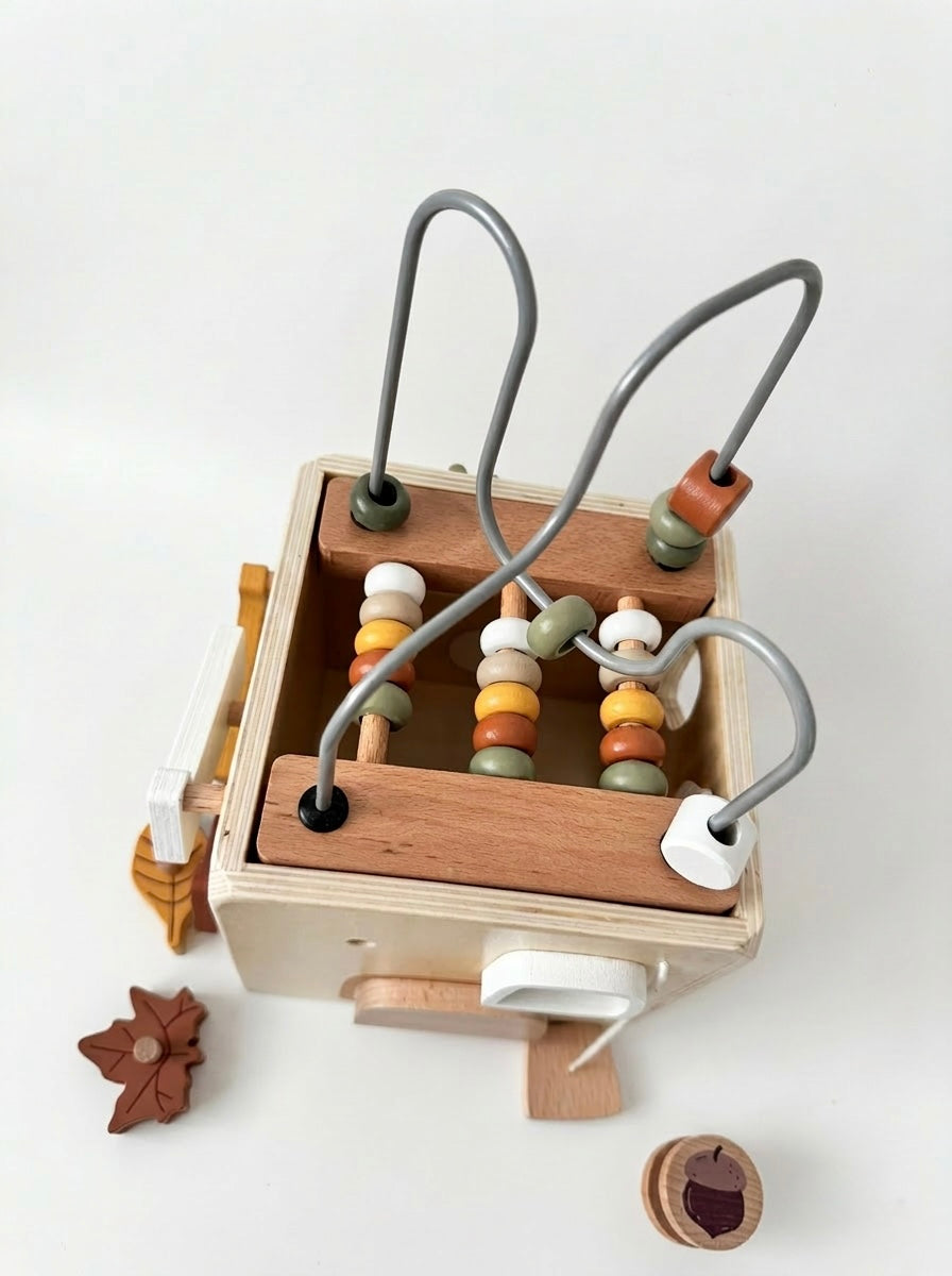 Squirrel House Activity Cube