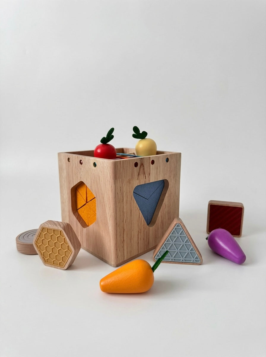 Wooden Sensory Cube