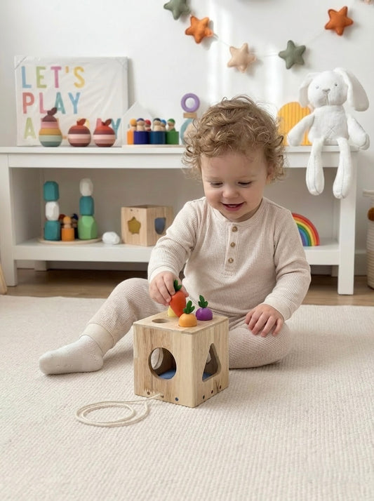 Wooden Sensory Cube