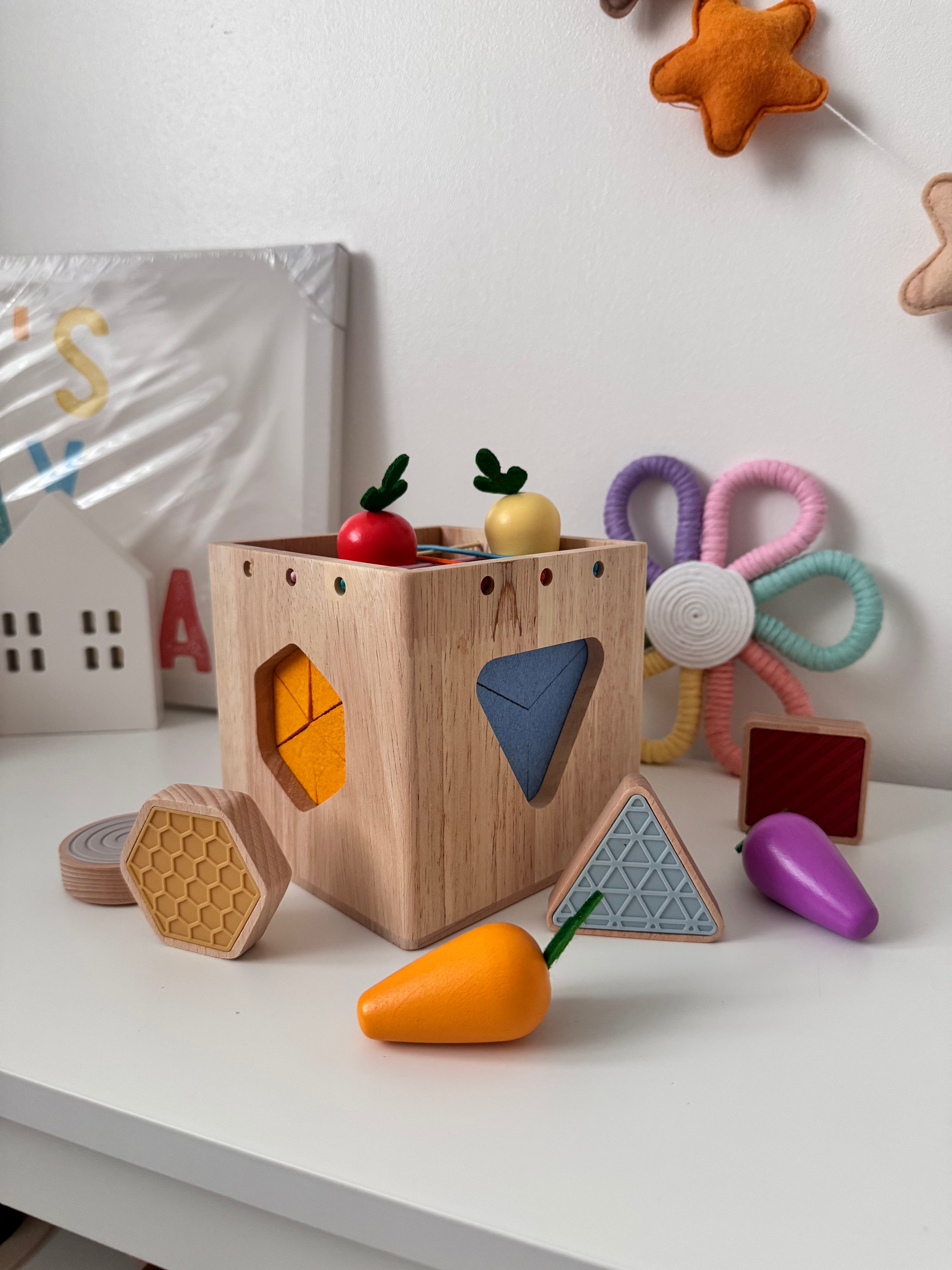Wooden Sensory Cube