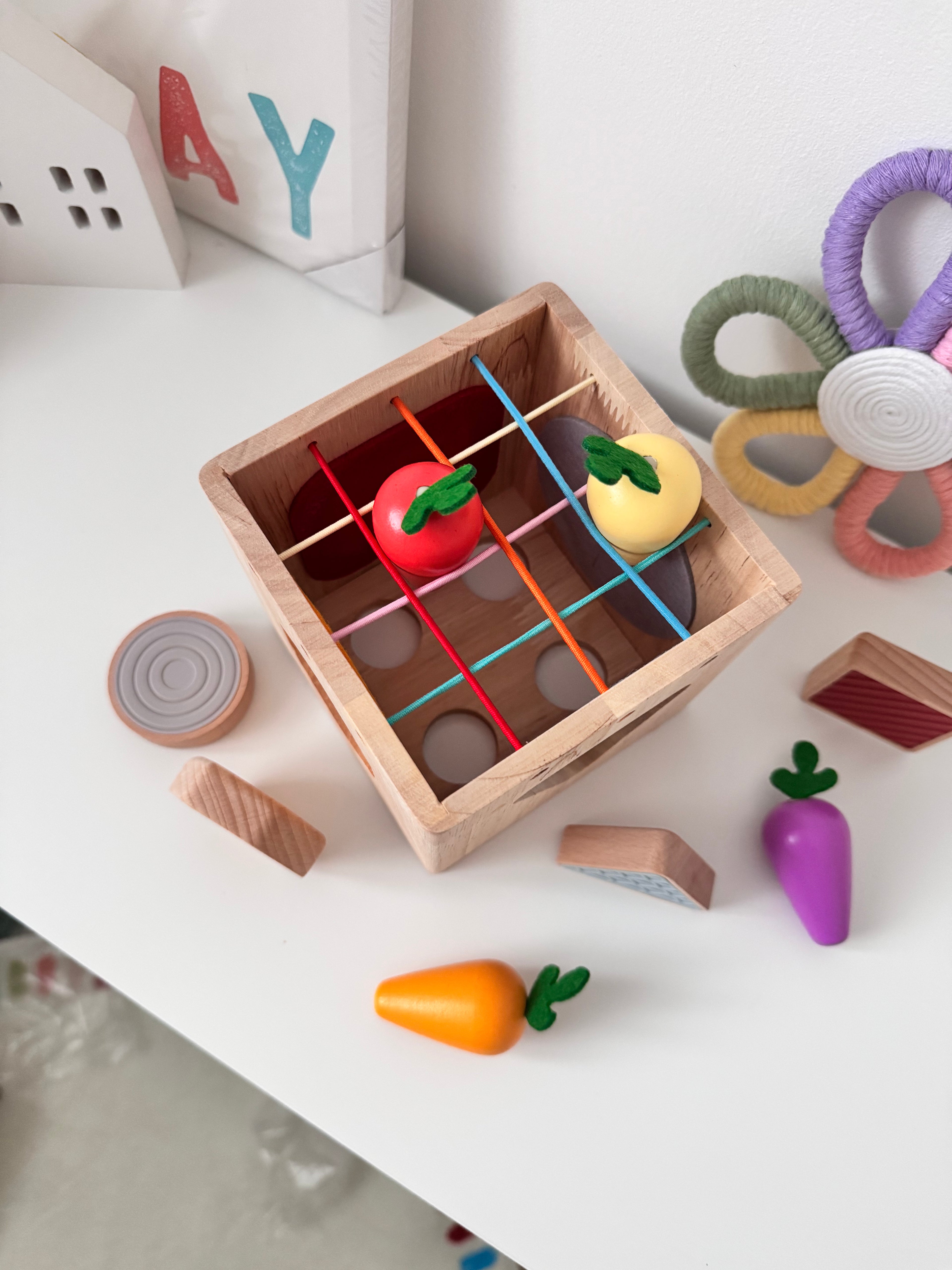 Wooden Sensory Cube