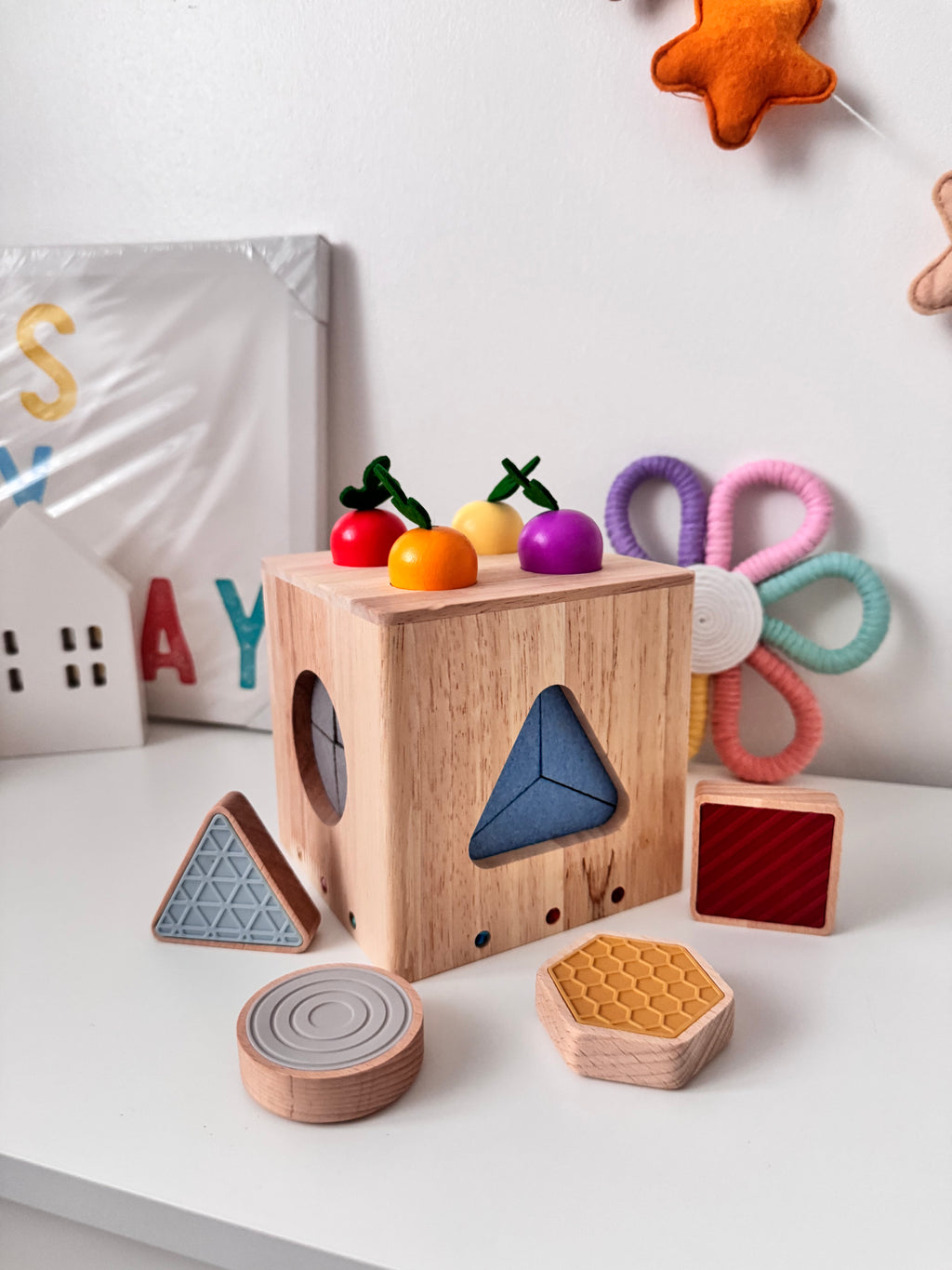 Wooden Sensory Cube