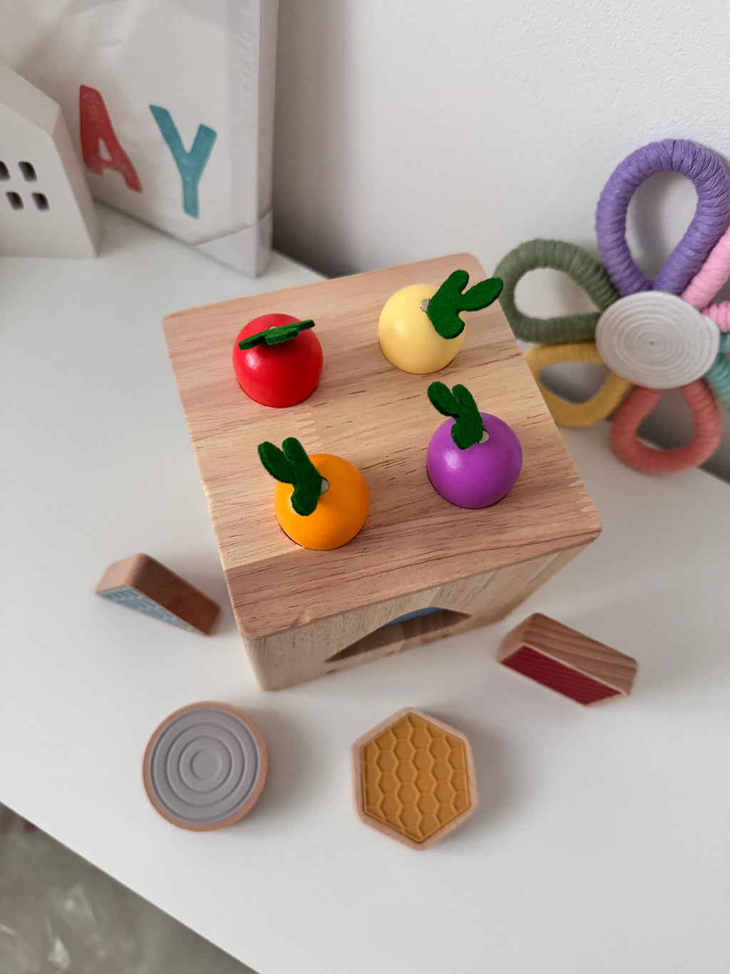 Wooden Sensory Cube