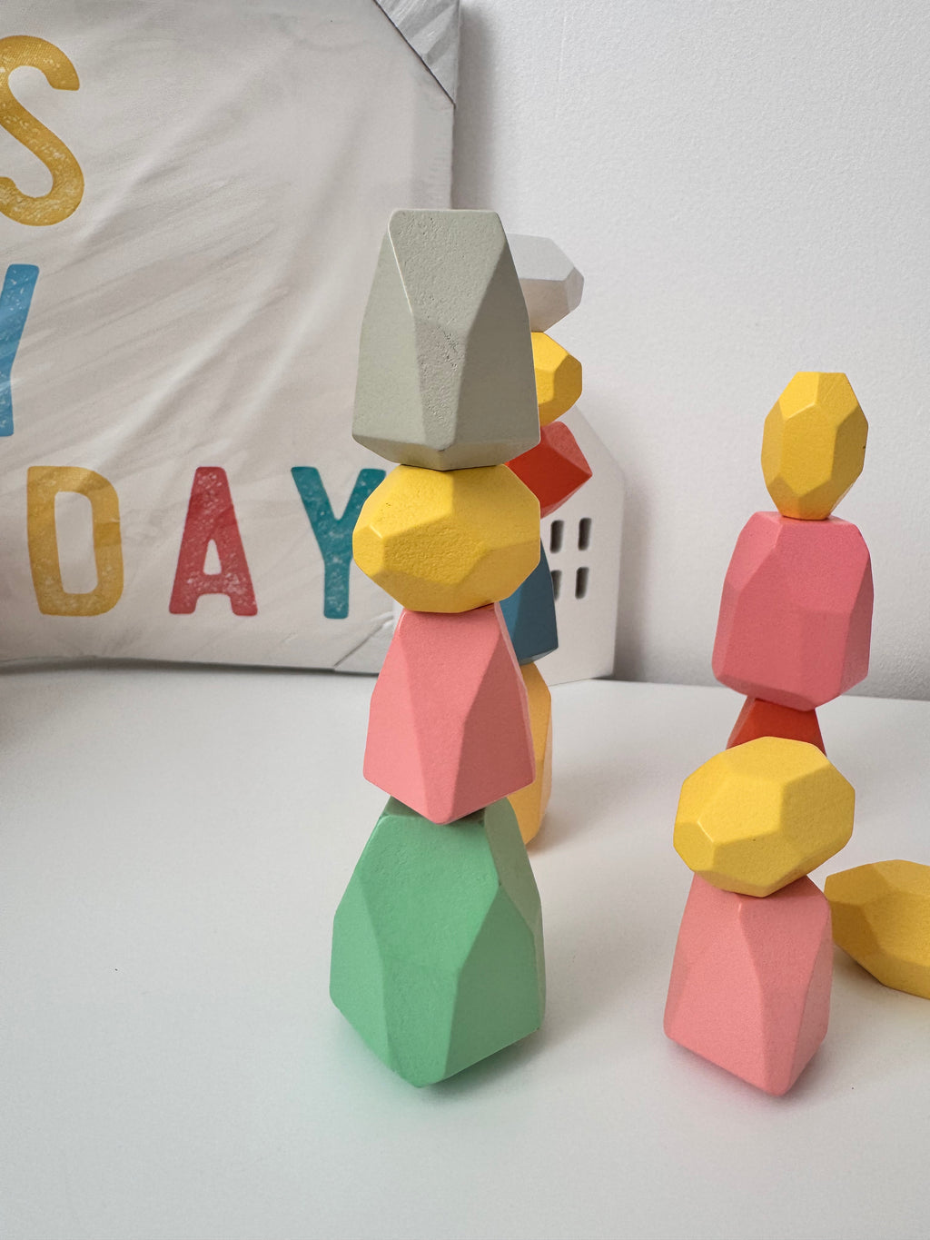 Balancing Stone Blocks